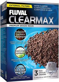 img 4 attached to Fluval ClearMax Phosphate Remover: 100g Nylon Bags, 3-Pack, A1348 for Crystal Clear Aquariums