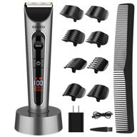 🏻 diozo hair clippers for men - cord/cordless rechargeable hair trimmer with 2 speeds and 8 guide combs logo