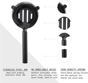 img 2 attached to 🍹 Bartender Kit featuring Strainer: Essential Cocktail Accessories