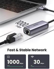 img 3 attached to 🔌 UGREEN USB Ethernet Adapter: USB 3.0 Gigabit LAN Network Adapter for Nintendo Switch, Laptop, PC, MacBooks, Surface, Raspberry Pi 4b, and more