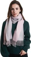 eurkea cashmere reversible colors scarf women's accessories - perfect for scarves & wraps, enhancing seo logo