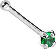 solid prong emerald gemstone yellow logo