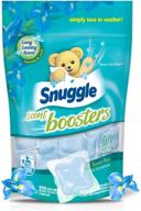 🌸 snuggle concentrated scent pacs, blue iris bliss laundry scent boosters, 30 count - pouch logo