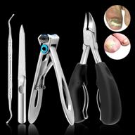 💅 szcshool toenail clippers: laborsaving long handle nail clippers for thick nails – perfect for seniors and adult thick toenails logo