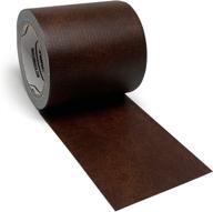 🔖 realistic brown leather repair tape - designed for perfect match & patch logo