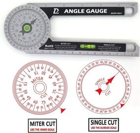 img 3 attached to Carpenters & Plumbers Protractor for Building Accuracy