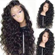 💁 fureya natural wave glueless lace front wigs for black women with pre-plucked hairline and baby hair – 26 inch synthetic heat resistant loose body wave lace wig logo