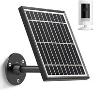 🌞 solar panel for all-new stick up cam battery - waterproof, continuous charging, 3.5w 5v output - 13.1ft/4.0m power cable (camera not included) logo