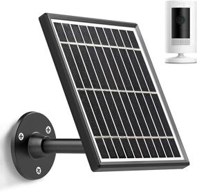 img 4 attached to 🌞 Solar Panel for All-New Stick Up Cam Battery - Waterproof, Continuous Charging, 3.5W 5V Output - 13.1ft/4.0m Power Cable (Camera Not Included)