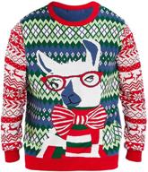 🎄 festive bfustyle christmas sweater: boys' clothing pullover sweatshirt logo