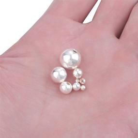 img 1 attached to 💎 BEADIA 925 Sterling Silver 4mm Round Beads - Pack of 20pcs for Jewelry Making Findings