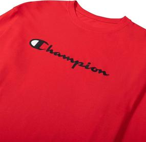 img 3 attached to Champion Classic Jersey T Shirt Burgundy Men's Clothing