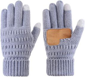 img 4 attached to 🔥 Warm up the Winter with Cooraby Thermal Men's Screen Gloves and Accessories