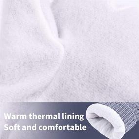 img 3 attached to 🔥 Warm up the Winter with Cooraby Thermal Men's Screen Gloves and Accessories