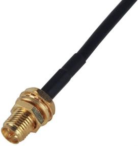 img 1 attached to 🔌 Ellen Tool 5M WiFi Antenna RP-SMA Female to Male Extension Cable