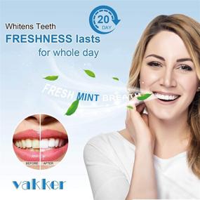 img 1 attached to Vakker Tooth Powder: Natural Teeth Whitening Powder with NO Mess - Remove Stains, Coffee, Wine - Mint Flavor - Alternative to Toothpaste, Strips, Kits, Gels