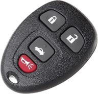 scitoo keyless entry remote key fob - 1x4 button for buick lucerne, chevrolet impala, cadillac dts - ouc60221 15912859 logo