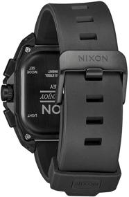 img 2 attached to NIXON Ripley A1267 - Men's Adventure Watch (47mm Analog/Digital Face, 23mm PU/Rubber/Silicone Band) - Improved for SEO