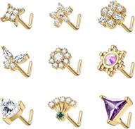 magitaco stainless butterfly piercing jewelry women's jewelry logo