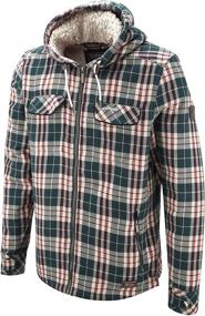 img 1 attached to Craghoppers Derwent Hooded Jacket Petrol Men's Clothing