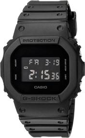 img 4 attached to 🕗 Часы Casio Shock Quartz: прочное смолообразное женское время для повседневной носки