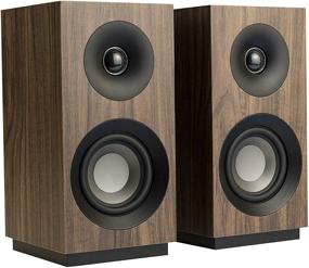 img 4 attached to 🔊 Jamo S 801 Walnut Bookshelf Speakers - Pair