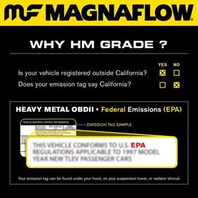 img 1 attached to MagnaFlow 22628 - Прямое соединение каталитического нейтрализатора: стандарт HM Federal/EPA соблюдается.