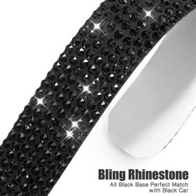 img 1 attached to Frienda Rhinestone Reflective Protection Decoration Replacement Parts