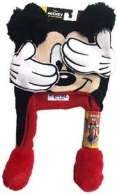 img 2 attached to 🐭 Stay Warm and Playful with the Disney Mickey Mouse Flipeez Squeeze and Flap Winter Hat