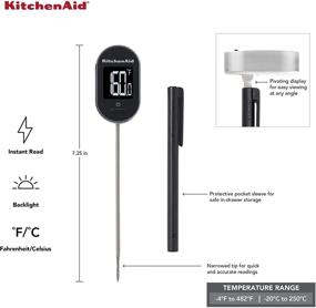 img 3 attached to KitchenAid KQ904 Digital Thermometer TEMPERATURE