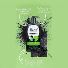 img 1 attached to Bioré Charcoal Naturally Dermatologist Packaging