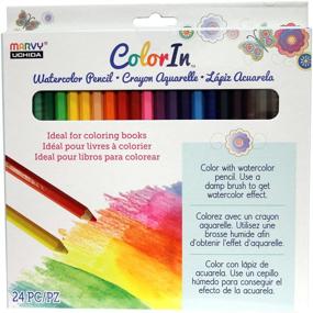 img 1 attached to UCHIDA Colorin Watercolor Pencil Assorted Painting, Drawing & Art Supplies