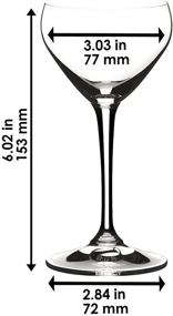 img 2 attached to 🍸 Riedel 6417/05 Nick & Nora Cocktail Glass Review: Premium Clear 4 oz Drink Specific Glassware