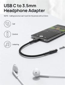 img 3 attached to 🎧 JSAUX USB C к адаптеру для наушников 3.5 мм с чипом HiFi DAC - Совместим с Samsung, Google Pixel - Черный