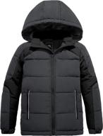 🧥 zshow winter puffer quilted boys' hooded clothing - jackets & coats logo