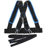 ikerall sled harness workout resistance - boost speed, stamina, and strength with child-sized assistance trainer (blue) logo