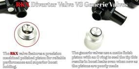 img 2 attached to 🔧 RKX 1.8T 2.7T Precision Machined Diverter Valve SILVER for VW & Audi MK4, B6, B5, C5 (1998-2005): Compatible & Efficient