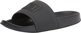 img 4 attached to DC Slide Sandal Black Monogram