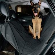 🐾 quilted pet car hammock: comfortable travel for your furry pals with paws & pals! logo