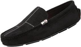 img 4 attached to 👞 DCZTELG Lightweight Men's Loafers: Moccasin Driving Slip-On Shoes