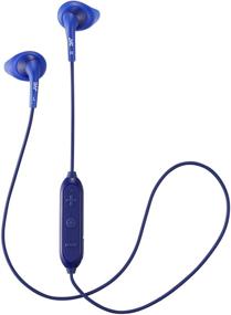 img 4 attached to 🎧 JVC HAEN10BTA Gumy Sport Wireless Earbud Nozzle - Blue, Sweatproof Bluetooth Earbuds