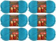 🔵 bernat softee chunky yarn (6-pack) ultra blue - superb quality and vibrant color logo