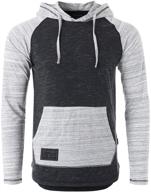 👕 zimego mens hoodie pullover: the ultimate sweatshirt for stylish men logo