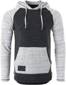 img 4 attached to 👕 ZIMEGO Mens Hoodie Pullover: The Ultimate Sweatshirt for Stylish Men