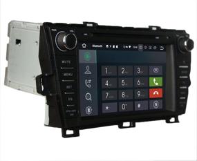 img 2 attached to KUNFINE Android 10.0 восьмиядерный 4 ГБ оперативной памяти автомобильный DVD GPS Навигация Мультимедиа-плеер автомагнитола для Toyota Prius 2009-2014 (левостороннее управление) Управление рулевым колесом 3G Wifi Bluetooth Бесплатная карта