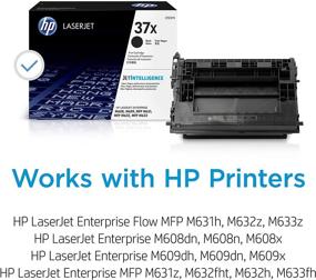 img 3 attached to 🖨️ HP 37X CF237X Toner Cartridge: Premium Black High Yield Printing Solution