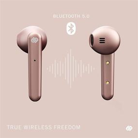 img 2 attached to 🎧 Беспроводные наушники Urbanista Stockholm True Wireless - Rose Gold: 14 часов воспроизведения, Bluetooth 5.0, сенсорные кнопки, двойной микрофон, совместимы с Android и iOS.