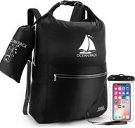 🎒 top-quality 20l generic waterproof dry bag backpack with phone case - ideal for kayaking, beach, rafting, boating, hiking, camping, and fishing логотип