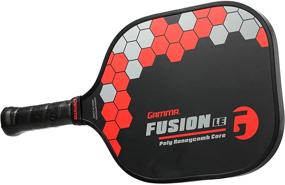 img 2 attached to Gamma Sports Pickleball Paddles: Fusion LE Pickleball Rackets - Textured Fiberglass Face - Men's and Women's Pickle Ball Racquets - Indoor and Outdoor Rackets: ~8 oz