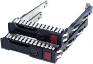 📁 2pcs 2.5" sff sas sata ssd hard drive carrier tray caddy set for proliant gen8 g8 gen9 g9 servers logo